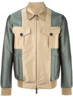 contrast bomber jacket Dsquared2