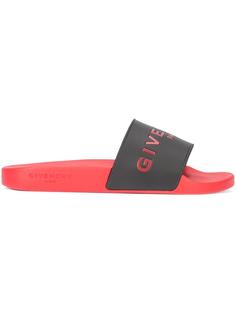 logo print slides Givenchy