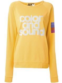 Color and Sound print sweatshirt Freecity