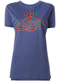 logo print T-shirt  Vivienne Westwood Anglomania