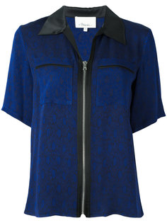 zipped short sleeve shirt 3.1 Phillip Lim