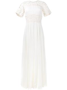 платье с элементами макраме Giambattista Valli