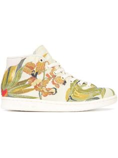 floral jacquard hi-top sneakers Adidas