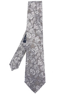 жаккардовый галстук с цветочным принтом Etro