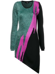асимметричное платье Tiger Flash  Dsquared2