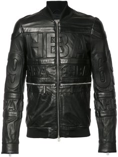 leather bomber jacket Hood By Air