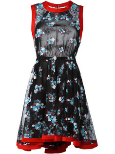 расклешенное платье с цветочным принтом Philosophy Di Lorenzo Serafini