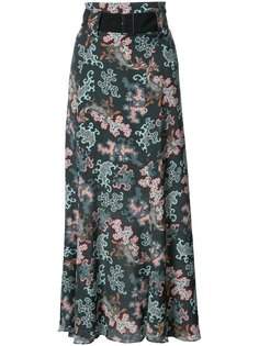 floral print draped skirt Dorothee Schumacher