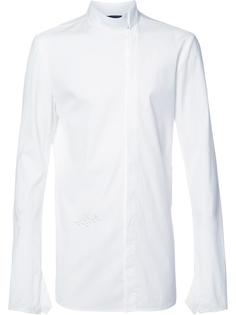 off centre fastening shirt  Thamanyah