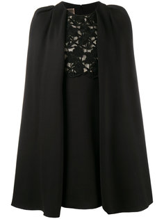 macrame lace cape dress Giambattista Valli