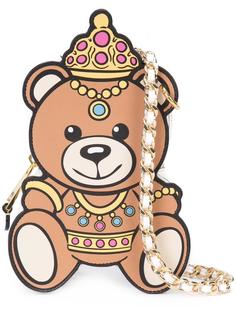 crowned teddy bear shoulder bag Moschino