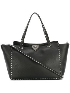 трапециевидная сумка-тоут Valentino Garavani Rockstud  Valentino