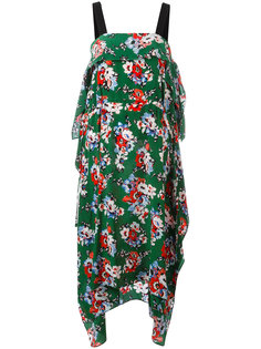 платье с цветочным узором MSGM
