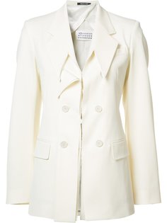 deconstructed lapel blazer Maison Margiela
