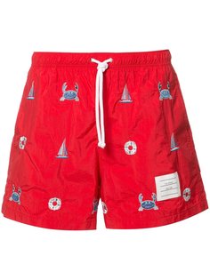 printed swim shorts  Thom Browne