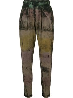 gradient tapered trousers  Raquel Allegra
