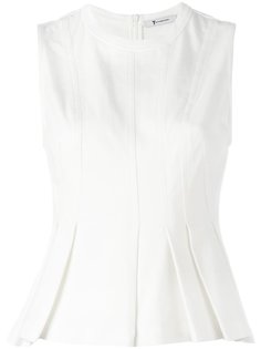 топ с баской T By Alexander Wang