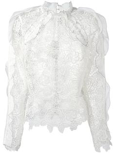 lace blouse  Self-Portrait