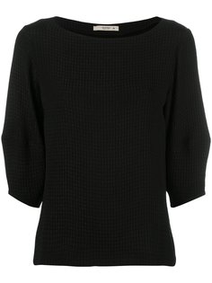 блузка с вырезом-лодочка Etro