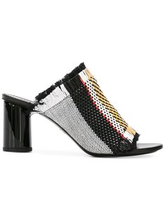 woven fringed mules Proenza Schouler