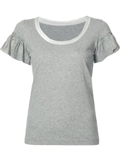 flutter sleeve T-shirt Sacai