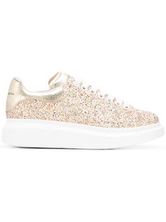extended sole glitter sneakers Alexander McQueen