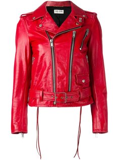 classic motorcycle jacket Saint Laurent