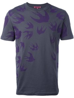 birds print T-shirt McQ Alexander McQueen