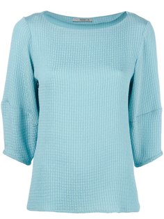 блузка с вырезом-лодочка Etro