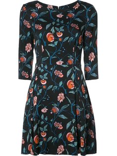 floral print flared dress Suno