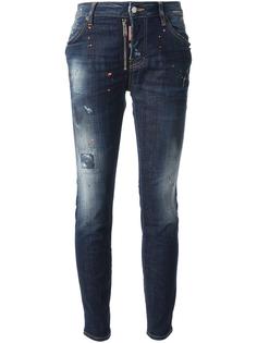 потёртые джинсы Dsquared2