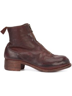 front zip boots Guidi
