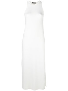 трикотажное платье без рукавов  Calvin Klein Collection