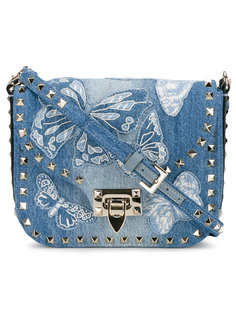 джинсовая сумка на плечо Valentino Garavani Rockstud  Valentino