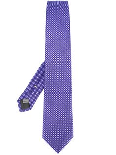 галстук с геометрическим узором Canali