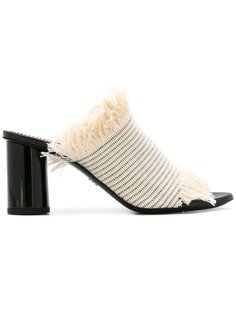 fringed mules Proenza Schouler