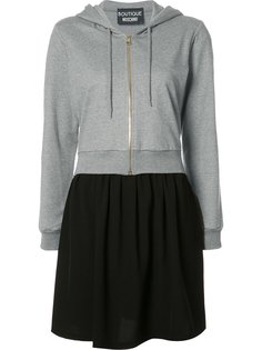 zipped hoodie dress Boutique Moschino