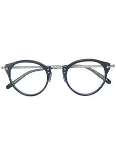 очки в круглой оправе Oliver Peoples