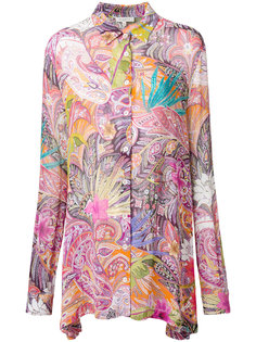 рубашка с узором пейсли Etro