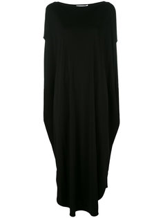 свободное платье в стиле накидки Jil Sander