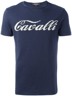 футболка с принтом Roberto Cavalli