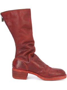 back zip boots Guidi