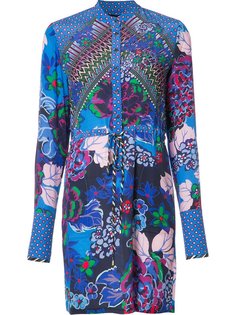 floral print shirt dress Saloni