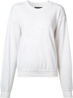 round neck sweatshirt  Baja East