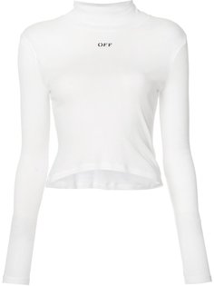 high neck blouse  Off-White