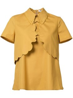 scalloped collar T-shirt Vivetta