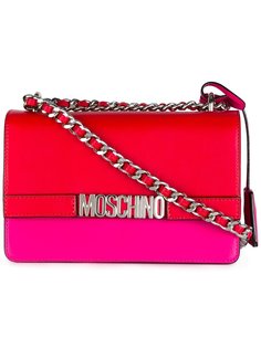 сумка на плечо с логотипом  Moschino