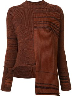 asymmetrical stripe jumper Stella McCartney