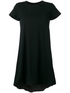 cupro insert T-shirt dress Sacai