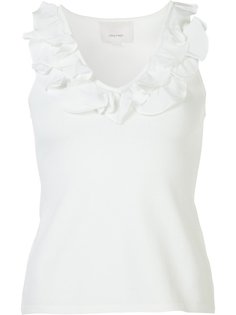 ruffle detail top Cinq A Sept